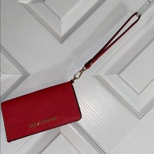 MK wristlet/wallet and phone pouch!! Like NEW!!